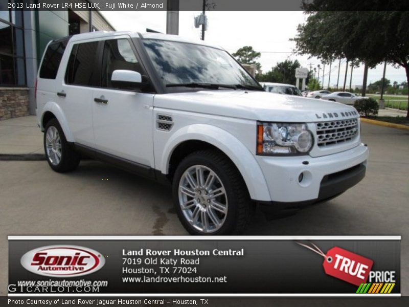 Fuji White / Almond 2013 Land Rover LR4 HSE LUX
