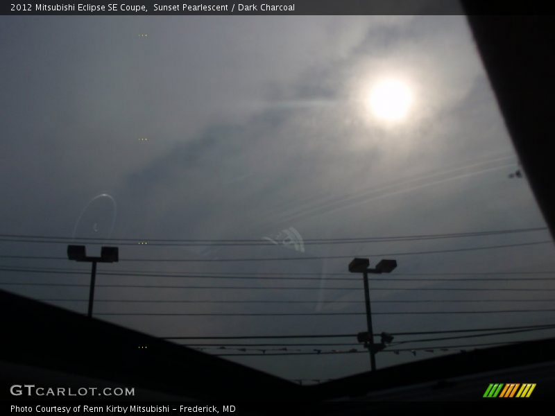 Sunset Pearlescent / Dark Charcoal 2012 Mitsubishi Eclipse SE Coupe
