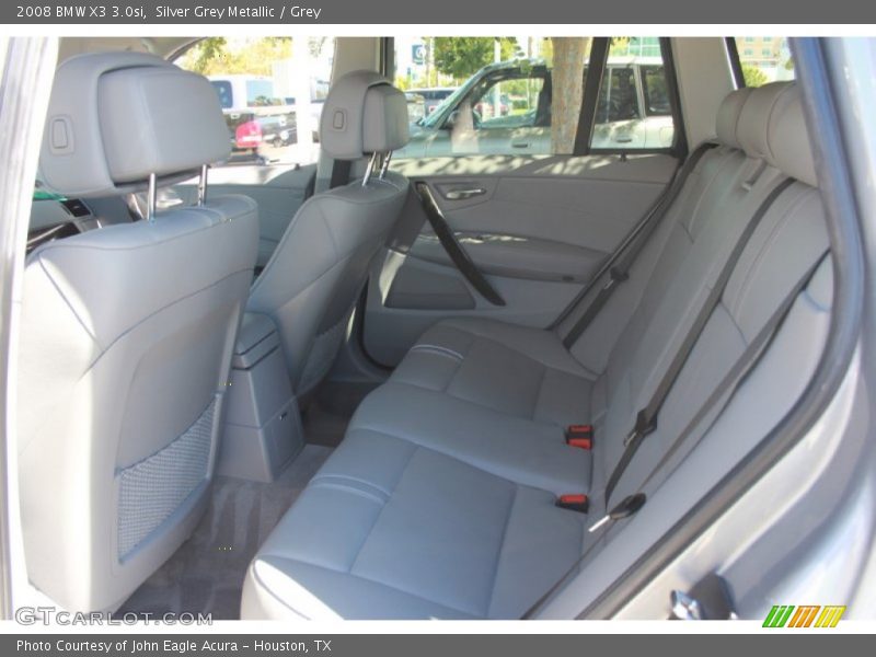 Silver Grey Metallic / Grey 2008 BMW X3 3.0si
