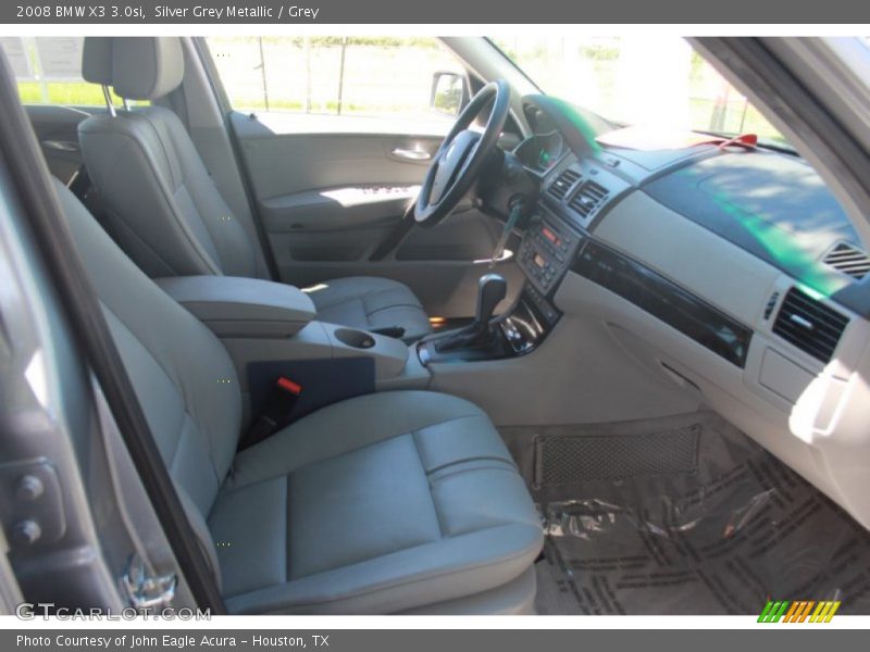 Silver Grey Metallic / Grey 2008 BMW X3 3.0si