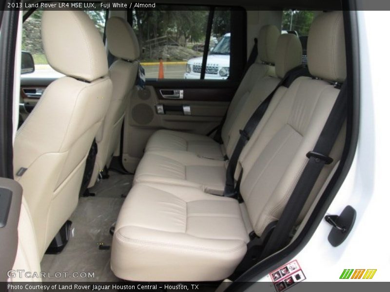 Rear Seat of 2013 LR4 HSE LUX