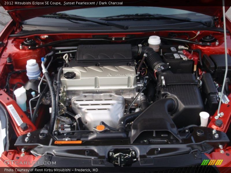 Sunset Pearlescent / Dark Charcoal 2012 Mitsubishi Eclipse SE Coupe