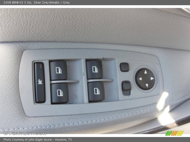 Silver Grey Metallic / Grey 2008 BMW X3 3.0si