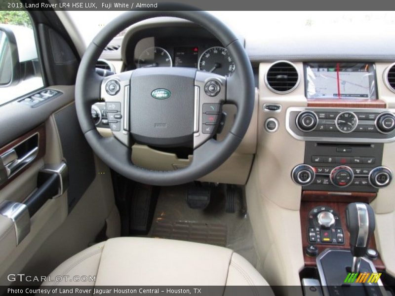 Dashboard of 2013 LR4 HSE LUX