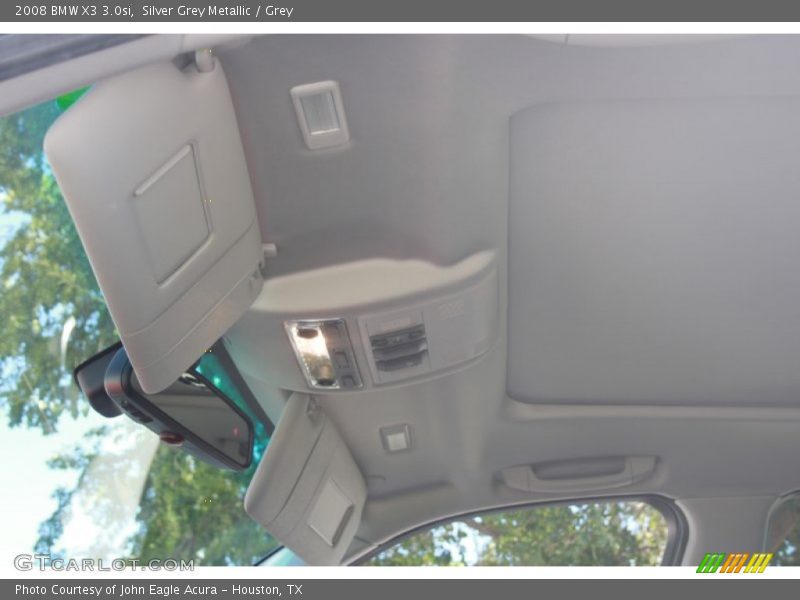 Silver Grey Metallic / Grey 2008 BMW X3 3.0si