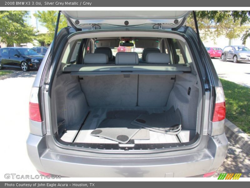 Silver Grey Metallic / Grey 2008 BMW X3 3.0si