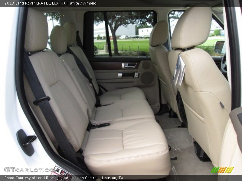 Rear Seat of 2013 LR4 HSE LUX