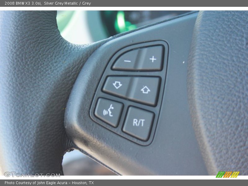 Silver Grey Metallic / Grey 2008 BMW X3 3.0si