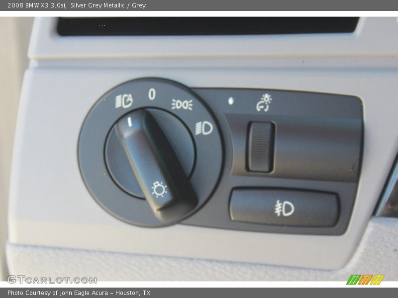Silver Grey Metallic / Grey 2008 BMW X3 3.0si