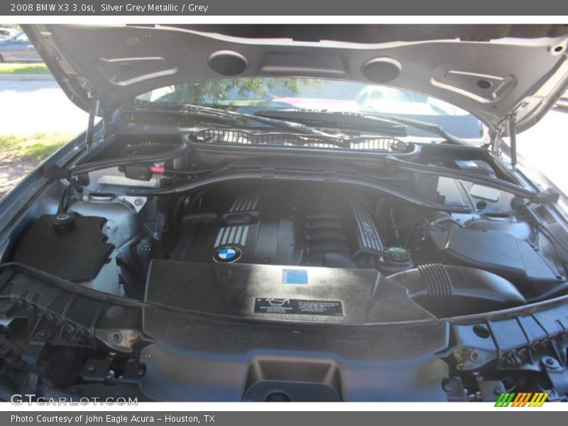 Silver Grey Metallic / Grey 2008 BMW X3 3.0si