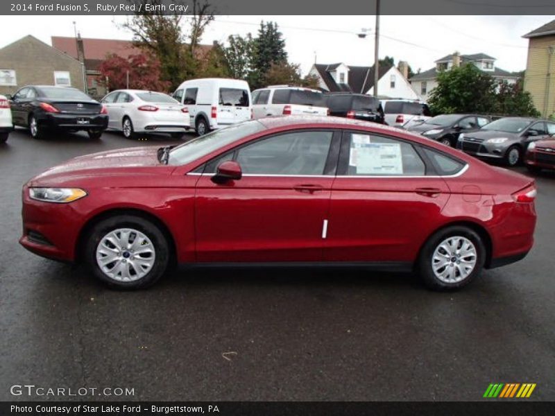  2014 Fusion S Ruby Red
