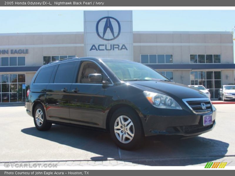 Nighthawk Black Pearl / Ivory 2005 Honda Odyssey EX-L