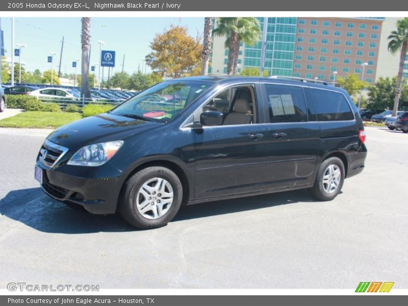Nighthawk Black Pearl / Ivory 2005 Honda Odyssey EX-L