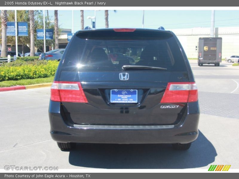 Nighthawk Black Pearl / Ivory 2005 Honda Odyssey EX-L