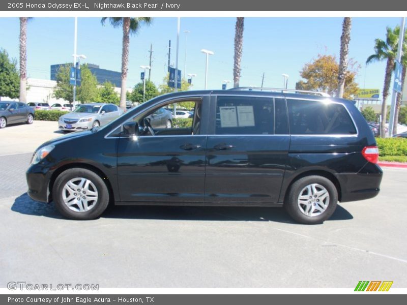Nighthawk Black Pearl / Ivory 2005 Honda Odyssey EX-L