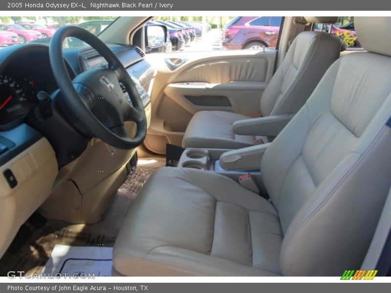 Nighthawk Black Pearl / Ivory 2005 Honda Odyssey EX-L