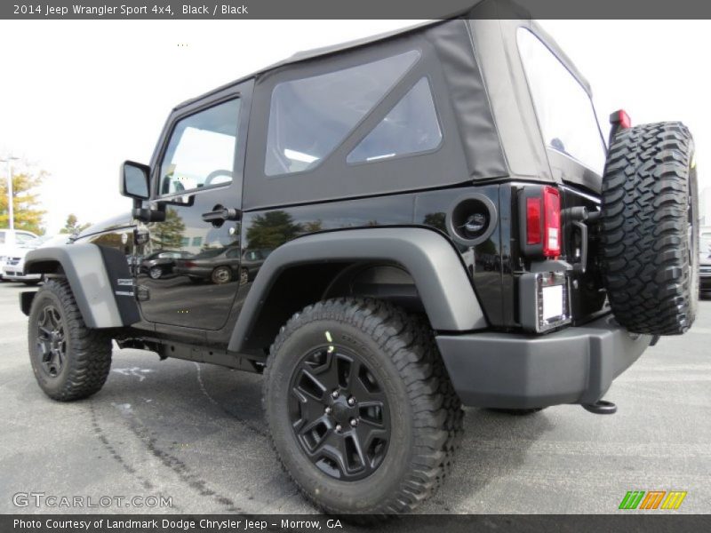 Black / Black 2014 Jeep Wrangler Sport 4x4