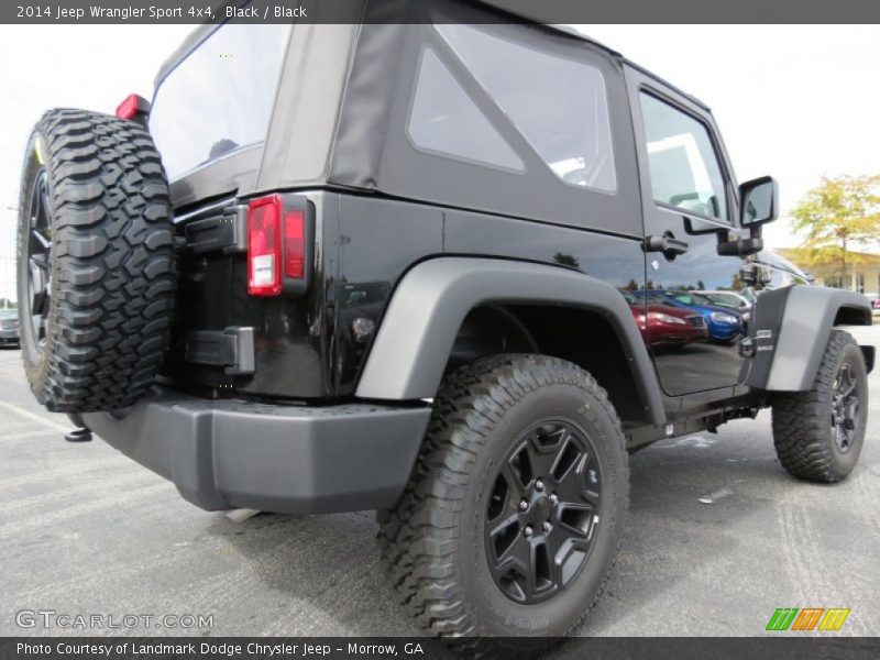 Black / Black 2014 Jeep Wrangler Sport 4x4
