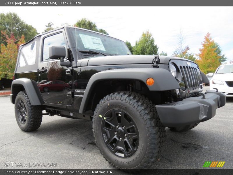 Black / Black 2014 Jeep Wrangler Sport 4x4