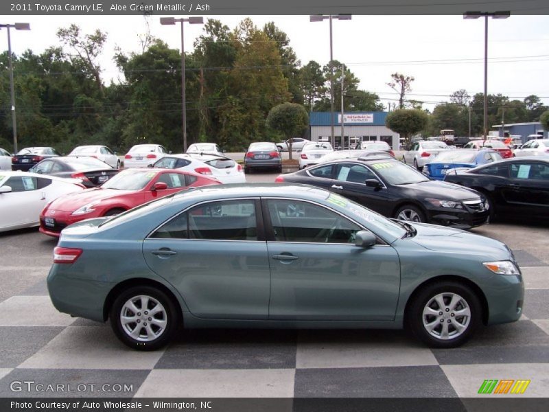 Aloe Green Metallic / Ash 2011 Toyota Camry LE