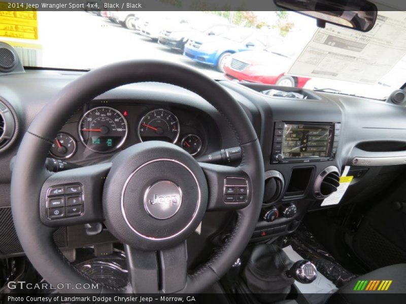 Black / Black 2014 Jeep Wrangler Sport 4x4