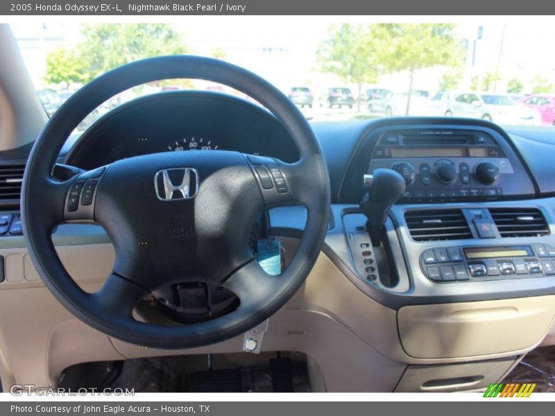 Nighthawk Black Pearl / Ivory 2005 Honda Odyssey EX-L