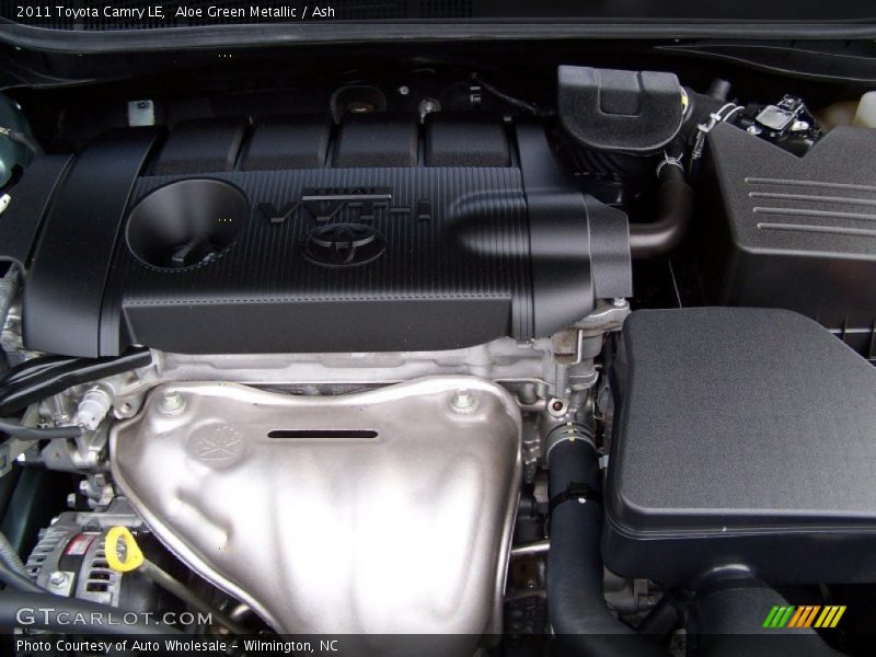 Aloe Green Metallic / Ash 2011 Toyota Camry LE