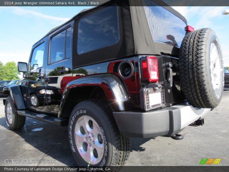 Black / Black 2014 Jeep Wrangler Unlimited Sahara 4x4