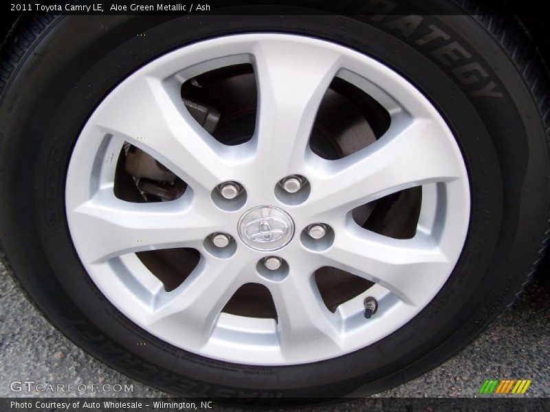 Aloe Green Metallic / Ash 2011 Toyota Camry LE