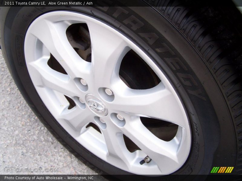 Aloe Green Metallic / Ash 2011 Toyota Camry LE