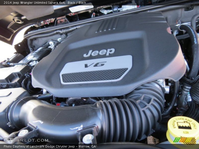 Black / Black 2014 Jeep Wrangler Unlimited Sahara 4x4