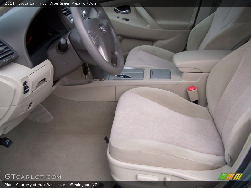 Aloe Green Metallic / Ash 2011 Toyota Camry LE