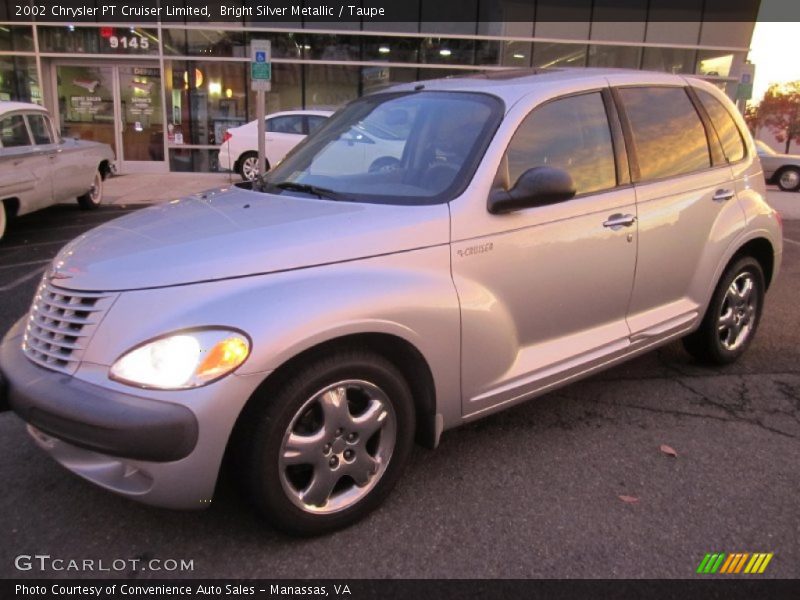 Bright Silver Metallic / Taupe 2002 Chrysler PT Cruiser Limited