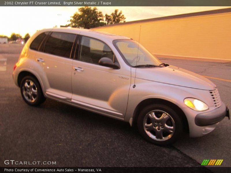Bright Silver Metallic / Taupe 2002 Chrysler PT Cruiser Limited