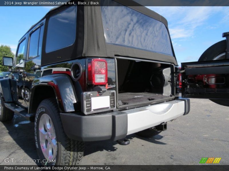 Black / Black 2014 Jeep Wrangler Unlimited Sahara 4x4