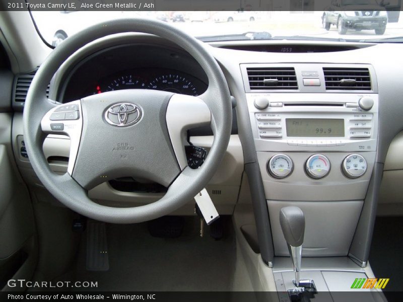 Aloe Green Metallic / Ash 2011 Toyota Camry LE
