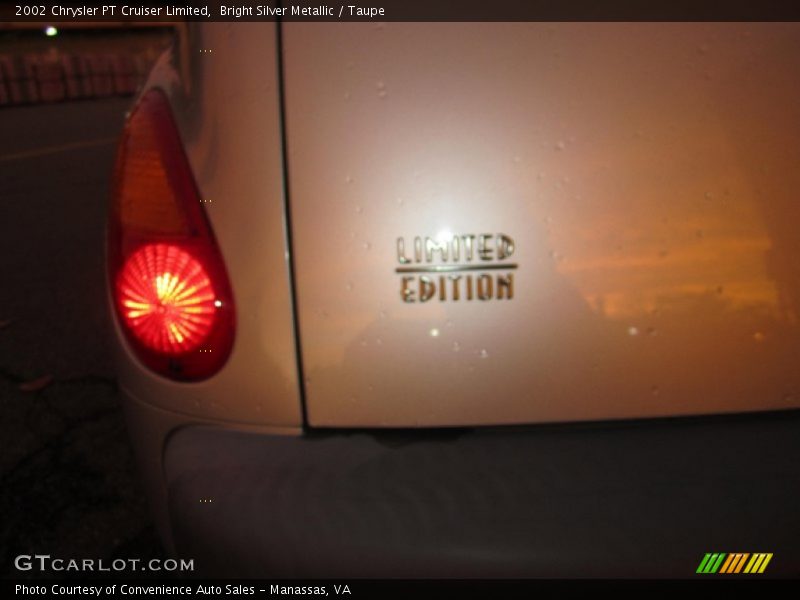 Bright Silver Metallic / Taupe 2002 Chrysler PT Cruiser Limited