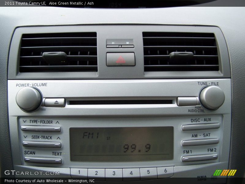 Aloe Green Metallic / Ash 2011 Toyota Camry LE