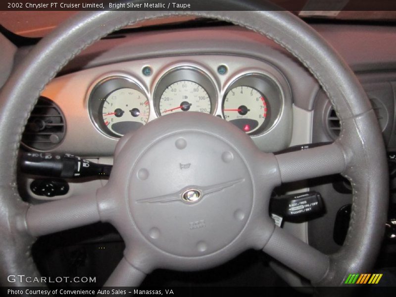 Bright Silver Metallic / Taupe 2002 Chrysler PT Cruiser Limited