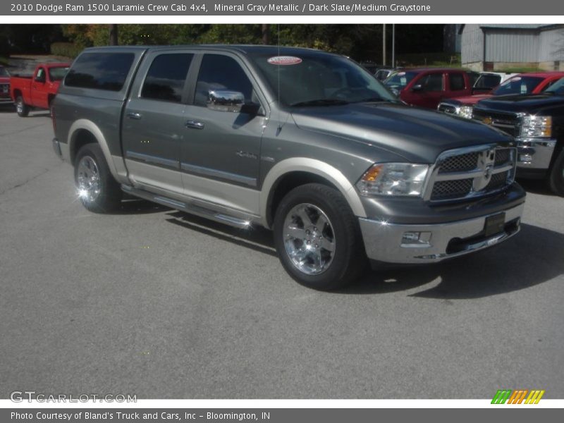 Mineral Gray Metallic / Dark Slate/Medium Graystone 2010 Dodge Ram 1500 Laramie Crew Cab 4x4