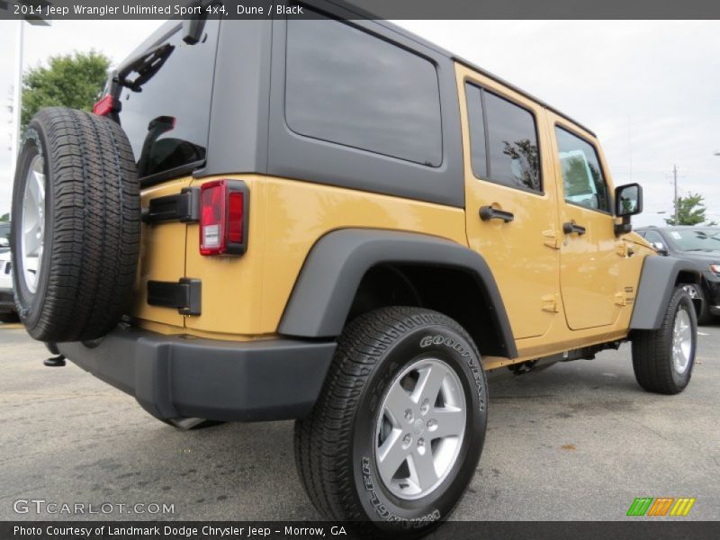 Dune / Black 2014 Jeep Wrangler Unlimited Sport 4x4
