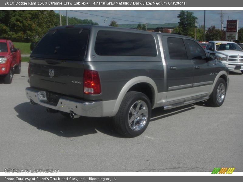 Mineral Gray Metallic / Dark Slate/Medium Graystone 2010 Dodge Ram 1500 Laramie Crew Cab 4x4
