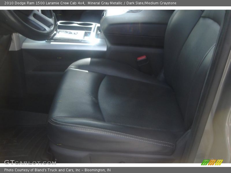 Mineral Gray Metallic / Dark Slate/Medium Graystone 2010 Dodge Ram 1500 Laramie Crew Cab 4x4