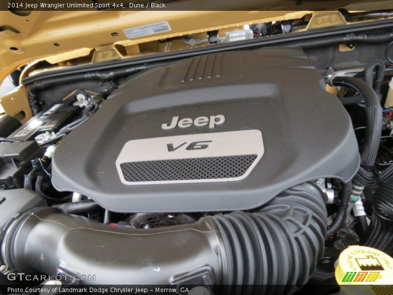 Dune / Black 2014 Jeep Wrangler Unlimited Sport 4x4