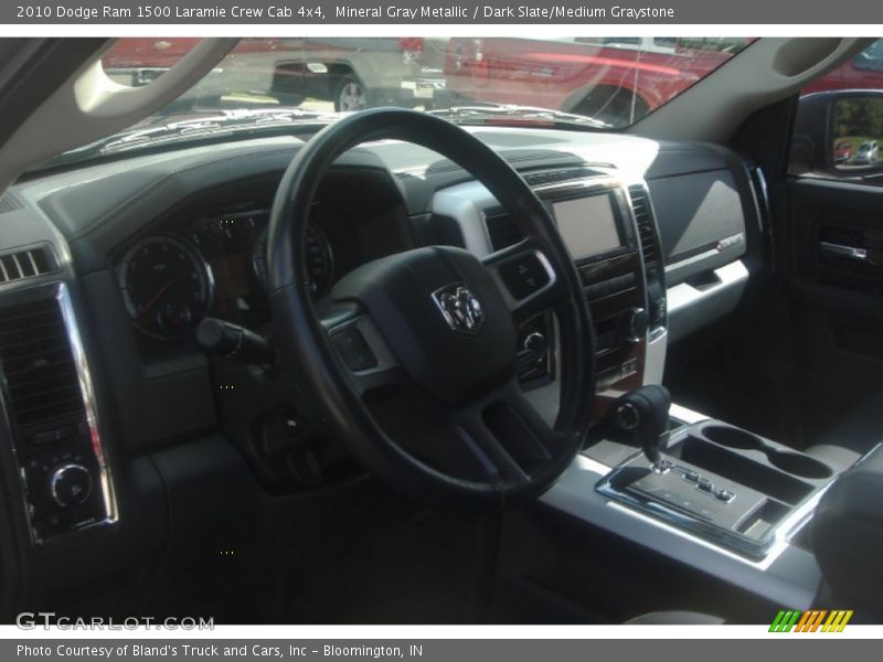 Mineral Gray Metallic / Dark Slate/Medium Graystone 2010 Dodge Ram 1500 Laramie Crew Cab 4x4