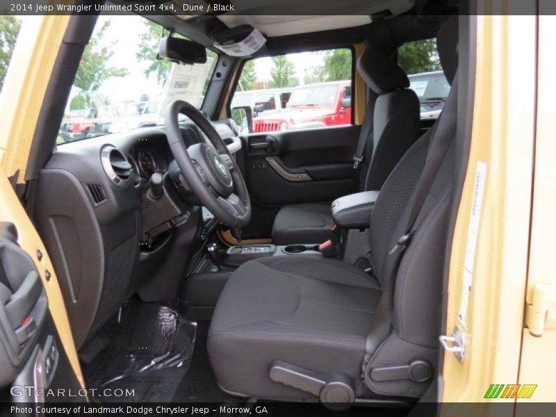 Dune / Black 2014 Jeep Wrangler Unlimited Sport 4x4