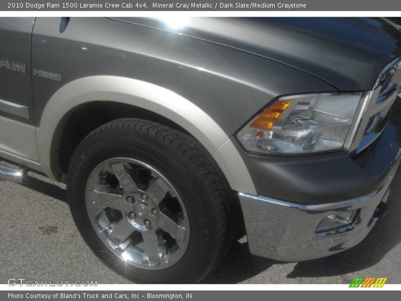 Mineral Gray Metallic / Dark Slate/Medium Graystone 2010 Dodge Ram 1500 Laramie Crew Cab 4x4