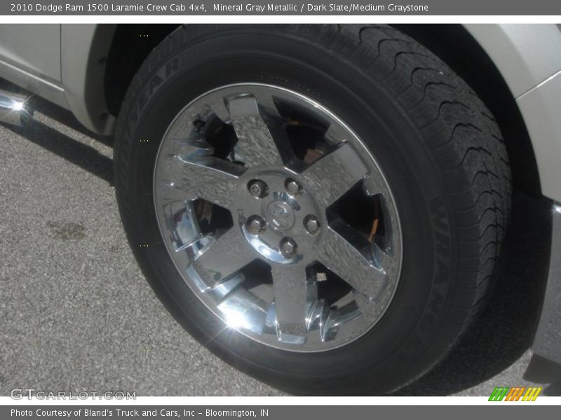 Mineral Gray Metallic / Dark Slate/Medium Graystone 2010 Dodge Ram 1500 Laramie Crew Cab 4x4