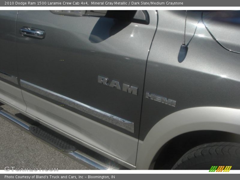 Mineral Gray Metallic / Dark Slate/Medium Graystone 2010 Dodge Ram 1500 Laramie Crew Cab 4x4