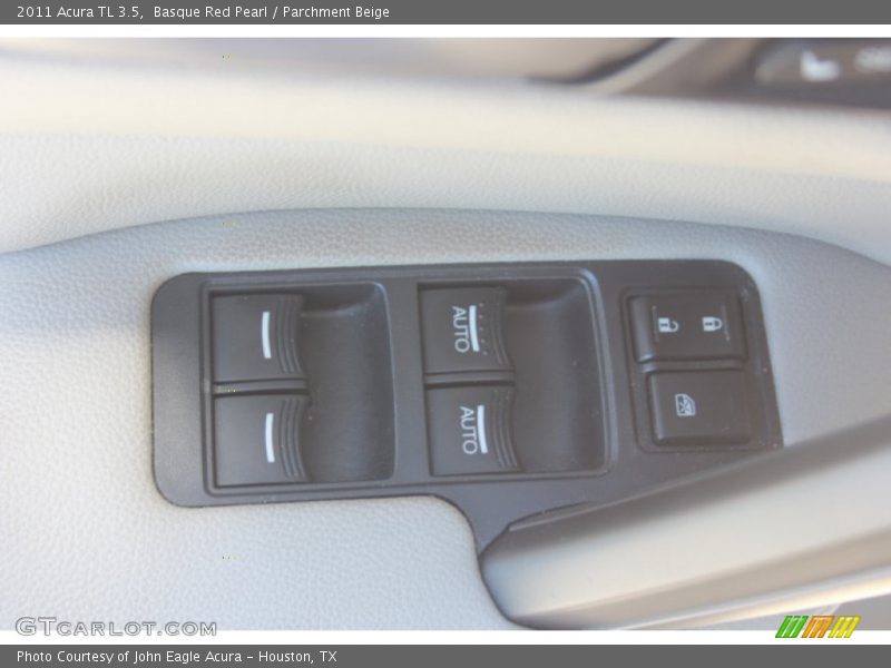 Basque Red Pearl / Parchment Beige 2011 Acura TL 3.5